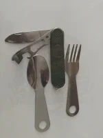 ست قاشق چنگال و چاقوی کوهنوردی1