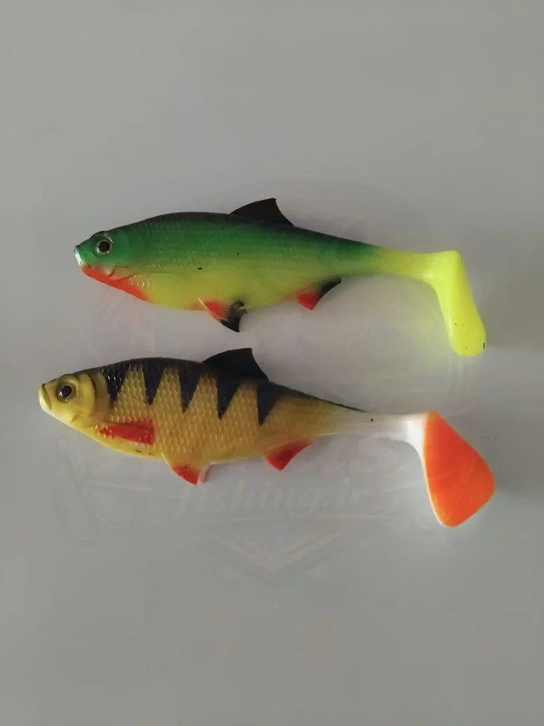 ماهی ژله ای 14 سانت در دو رنگ